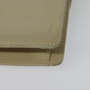 GUCCI Shoulder Bag Leather Beige Gold 004 406 0105 Auth BA4936-8