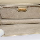 GUCCI Shoulder Bag Leather Beige Gold 004 406 0105 Auth BA4936-10