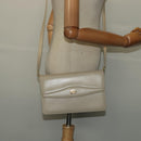 GUCCI Shoulder Bag Leather Beige Gold 004 406 0105 Auth BA4936-22