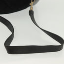 CHANEL Matelasse Shoulder Bag Lamb Skin Wool Black Gold CC Auth BA4941-7