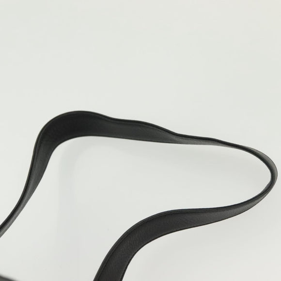 CHANEL Matelasse Shoulder Bag Lamb Skin Wool Black Gold CC Auth BA4941