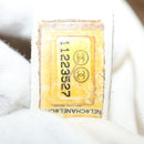 CHANEL Paris Biarritz Shoulder Bag Coated Canvas Beige Silver CC Auth BA4942-12