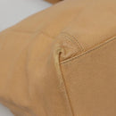 CHANEL COCO Mark Tote Bag Caviar Skin Beige Gold CC Auth BA4943-13