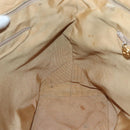 CHANEL COCO Mark Tote Bag Caviar Skin Beige Gold CC Auth BA4943-19