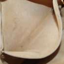 CHANEL COCO Mark Tote Bag Caviar Skin Beige Gold CC Auth BA4943-21