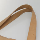 CHANEL COCO Mark Tote Bag Caviar Skin Beige Gold CC Auth BA4943-8