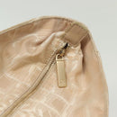 CHANEL New Travel Line Tote Bag Nylon Pink Gold CC Auth BA4944-19