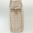 CHANEL New Travel Line Tote Bag Nylon Pink Gold CC Auth BA4944-4