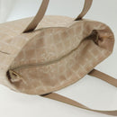 CHANEL New Travel Line Tote Bag Nylon Pink Gold CC Auth BA4944-7