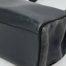 Salvatore Ferragamo Vala Shoulder Bag Leather Navy Gold Auth BA4945-9