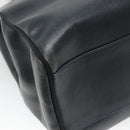 Salvatore Ferragamo Vala Shoulder Bag Leather Navy Gold Auth BA4945-16