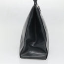 Salvatore Ferragamo Vala Shoulder Bag Leather Navy Gold Auth BA4945-3