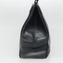 Salvatore Ferragamo Vala Shoulder Bag Leather Navy Gold Auth BA4945-4