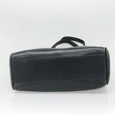 Salvatore Ferragamo Vala Shoulder Bag Leather Navy Gold Auth BA4945-5