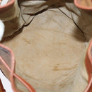 MCM Logogram Vicetos Shoulder Bag PVC Leather Brown Gold Auth BA4948-10