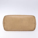 CHANEL Matelasse Reprint Tote Bag Caviar Skin Beige Gold CC Auth BA4956-9