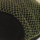 CHANEL Rope Hand Bag Canvas Black CC Auth BA4957-17