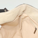 CHANEL Rope Hand Bag Canvas Black CC Auth BA4957-21