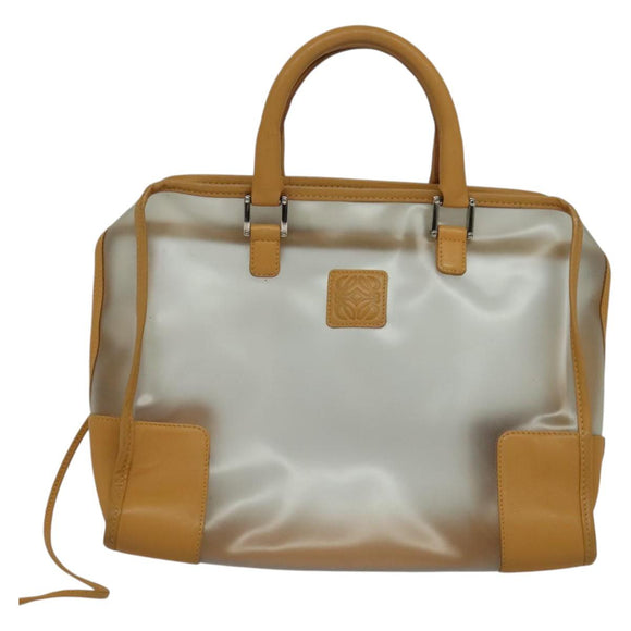 LOEWE Limited Edition of 2000 Pieces Amazona 32 Bag Vinyl Clear Auth BA4958