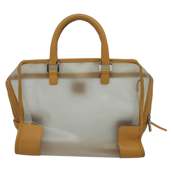 LOEWE Limited Edition of 2000 Pieces Amazona 32 Bag Vinyl Clear Auth BA4958