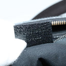 GUCCI GG Canvas Shoulder Bag Black Silver 181092 Auth BA4964-20