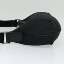 GUCCI GG Canvas Shoulder Bag Black Silver 181092 Auth BA4964-4
