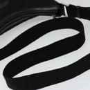 GUCCI GG Canvas Shoulder Bag Black Silver 181092 Auth BA4964-7