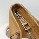 GUCCI GG Canvas Tote Bag Beige Gold 323671 Auth BA4965-17