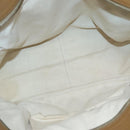 GUCCI GG Canvas Tote Bag Beige Gold 323671 Auth BA4965-11