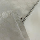 GUCCI GG Canvas Tote Bag Silver 131231 Auth BA4967-14