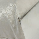 GUCCI GG Canvas Tote Bag Silver 131231 Auth BA4967-16
