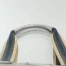 GUCCI GG Canvas Tote Bag Silver 131231 Auth BA4967-8