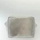 GUCCI GG Canvas Tote Bag Silver 131231 Auth BA4967-5