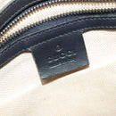 GUCCI GG Canvas Sherry Line Boston Bag Navy Gold 247205 Auth BA4968-19