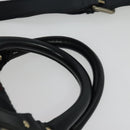 GUCCI GG Canvas Sherry Line Boston Bag Navy Gold 247205 Auth BA4968-8