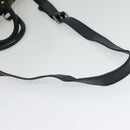 GUCCI GG Canvas Sherry Line Boston Bag Navy Gold 247205 Auth BA4968-9