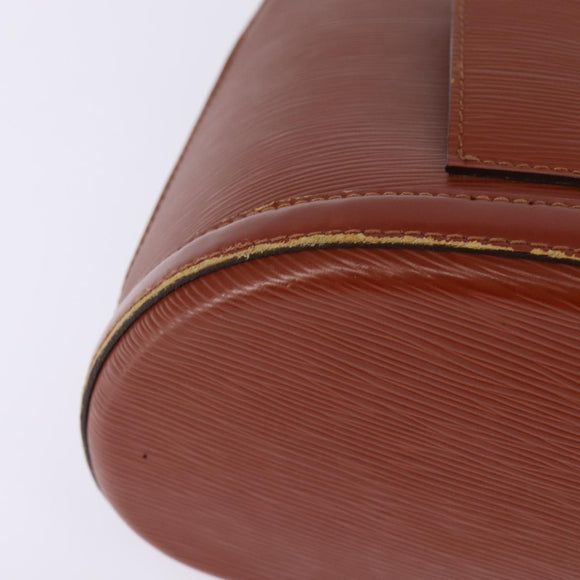LOUIS VUITTON Epi Coblanc Shoulder Bag Brown M52293 LV Auth BA4973