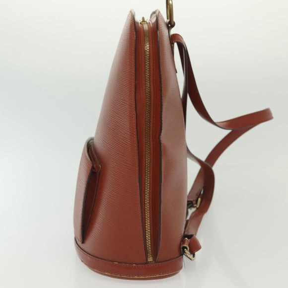 LOUIS VUITTON Epi Coblanc Shoulder Bag Brown M52293 LV Auth BA4973