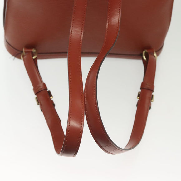 LOUIS VUITTON Epi Coblanc Shoulder Bag Brown M52293 LV Auth BA4973