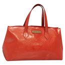 LOUIS VUITTON Monogram Vernis Wilshire PM Bag Orenge Sunset M93644 Auth BA4975-1