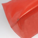 LOUIS VUITTON Monogram Vernis Wilshire PM Bag Orenge Sunset M93644 Auth BA4975-13