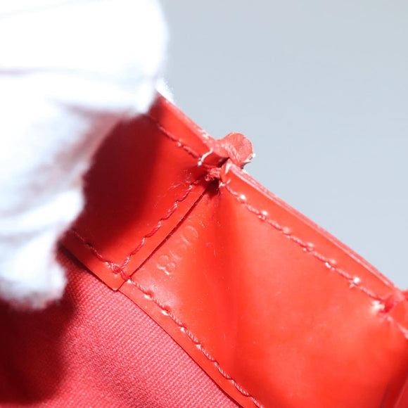 LOUIS VUITTON Monogram Vernis Wilshire PM Bag Orenge Sunset M93644 Auth BA4975