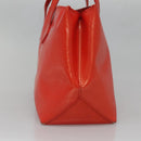 LOUIS VUITTON Monogram Vernis Wilshire PM Bag Orenge Sunset M93644 Auth BA4975-4