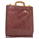 LOUIS VUITTON Monogram Vernis Stanton Tote Bag Purple Viole M91079 Auth BA4977-1