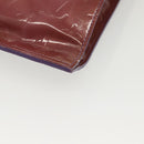 LOUIS VUITTON Monogram Vernis Stanton Tote Bag Purple Viole M91079 Auth BA4977-13