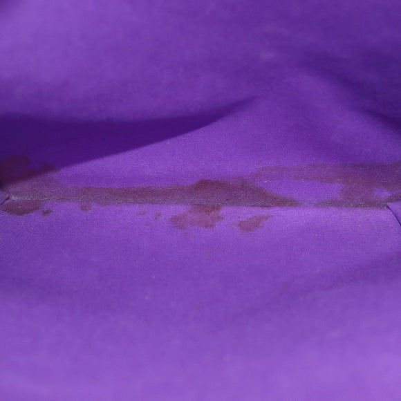LOUIS VUITTON Monogram Vernis Stanton Tote Bag Purple Viole M91079 Auth BA4977