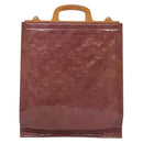 LOUIS VUITTON Monogram Vernis Stanton Tote Bag Purple Viole M91079 Auth BA4977-2