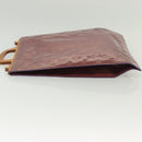 LOUIS VUITTON Monogram Vernis Stanton Tote Bag Purple Viole M91079 Auth BA4977-5