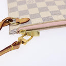 LOUIS VUITTON Damier Azur Neverfull MM Pouch LV Auth BA4978-9