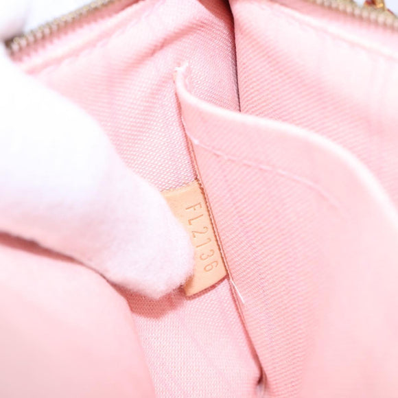 LOUIS VUITTON Damier Azur Neverfull MM Pouch LV Auth BA4978